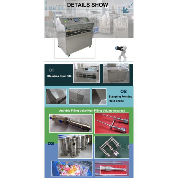 Natural Fruit Juice Filling Machine and Sealing Machine for Various Shapes Pouches