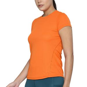 China Private Label Plain Round Neck Breathable Blank Gym Women T-shirt Custom Printing wholesale