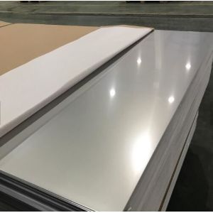Cold Rolled Brushed Stainless Steel Sheet , Square Metal Plate Weldable