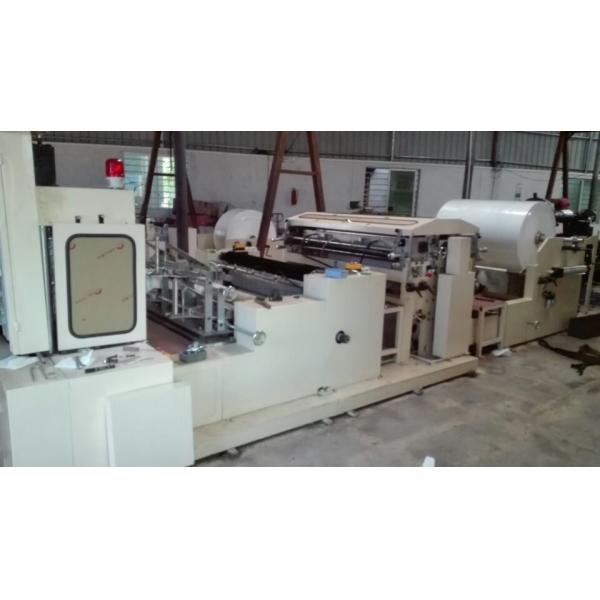 China Eight Vacuum Fold 1000 Sheets /Min Automatic Napkin Making Machine wholesale