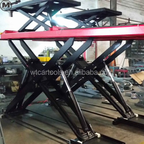 220V Motor Low Rise Portable Automatic Lift For Garage 81" 2045mm Overall Length