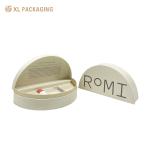 Customized Embossing LOGO Semi-Circle Half Round Shape Cosmetic Packaging Box