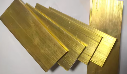 3mm Gold Plated Brass Sheet C22000 Custom For Industrial Applications