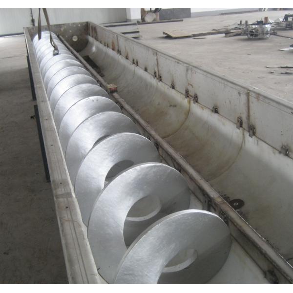 Lubrication System Stainless Steel Auger Conveyor For Silo Cement Industrial