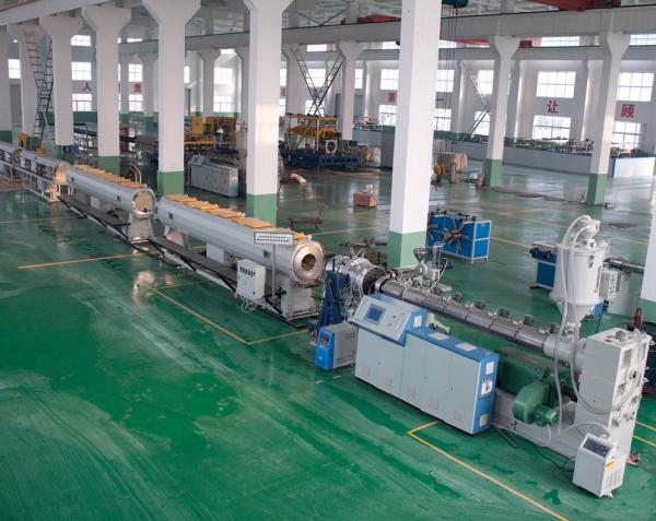 Quality Gas / Water Supply Pipe Extrusion Line PE / HDPE Pipe Welding Machine for sale
