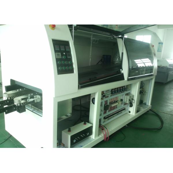 Double Wave Soldering Machine Panel Control For 300mm Width PCB