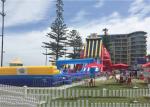 Outdoor Entermainment Inflatable Water Slide With Pool Fire Retardant