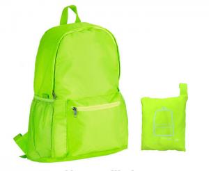 China 600D Polyester Folding Outdoor Sports Backpack For High School Girls / Boys wholesale