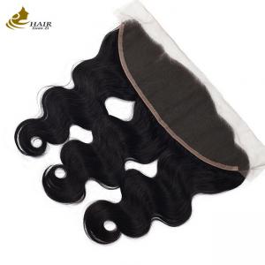 China Silk Base Human Hair Lace Closure Frontal Body Wave customized wholesale