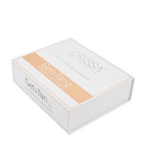 China Stamping 1250gsm Hard Cardboard Gift Boxes With White Insert on sale