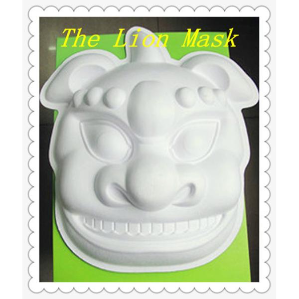 Pumpkin / Lion / Iron Man Mask Pulp Moulded Products for Party Decoration