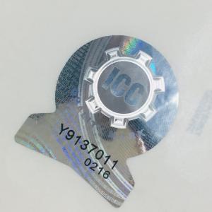 China Self Adhesive Holographic Security Labels With Custom Printing Logo wholesale