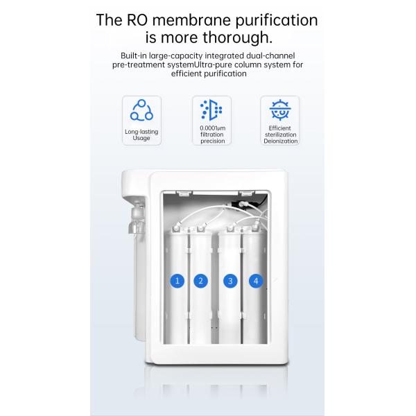 Classic Model XUD-40L 40L/H Secondary Water Laboratory Grade Ultra Pure Water Equipment Type I Water