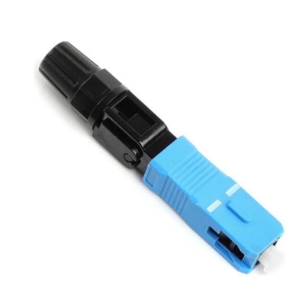 Customized Fiber Optic Connector , Fast SC Connector RoHS Compliant