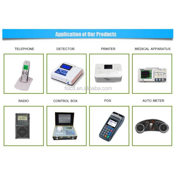 Small Size Transparent LCD Module , 128x64 Dots COG Lcd Display