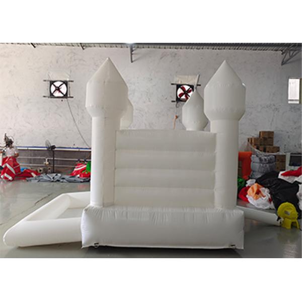Inflatable Bouncer Castle White Wedding Bouncer Inflatable House For Kids
