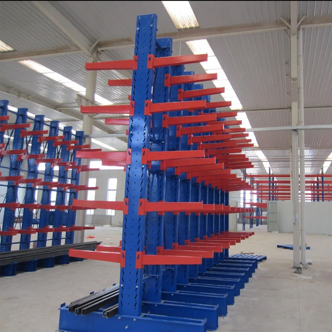 Heavy Duty Cantilever Rack 500-5000kg Capacity Adjustable Arms