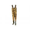 Buy cheap Camo Neoprene Fishing Waders , Anti Slip Breathable Bootfoot Chest Waders from wholesalers