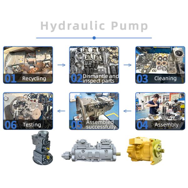 708-2G-00320 708-2G-00620 7082G00320 Excavator Hydraulic Pump for Komatsu PC210-10 PC215-10 Piston Pump Construction Machinery Parts Aftermarket