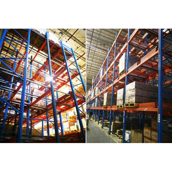 Push Back Pallet Rack High Density Warehouse Storag Rack