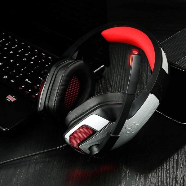 Noise Isolating 2.2m 50mm Hunterspider V4 Gaming Headset