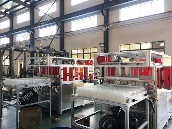 Quality Quick Accurate Bottle Bagging Machine Production Line Electric Driven for sale