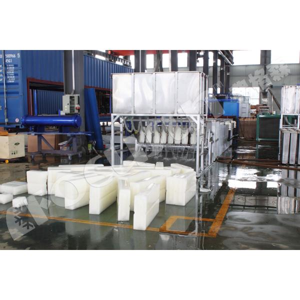 Energy-saving Stainless Steel Brine System Block Ice Machine with R404a Refrigerant