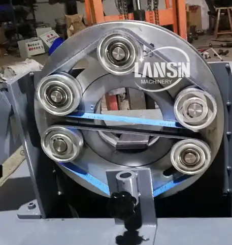 Rust Removal Sanding Polishing Machine SS Metal Bend Pipe Outer Circle 10mm