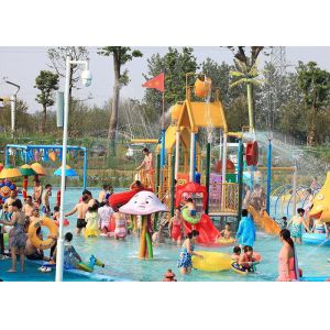 Kids Aqua Play Equipment 6mm Amusement Park Water Slide