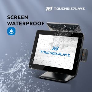 Aluminum Casing Android Restaurant POS 15 Inch