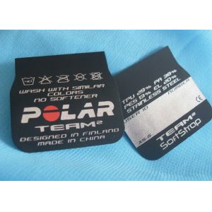 Eco - Friendly Fabric Clothing Screen Printing Label Matt / Shinny Surface