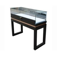 China Lockable Glass Display Cabinet / Floor Standing Glass Display Cabinets for sale