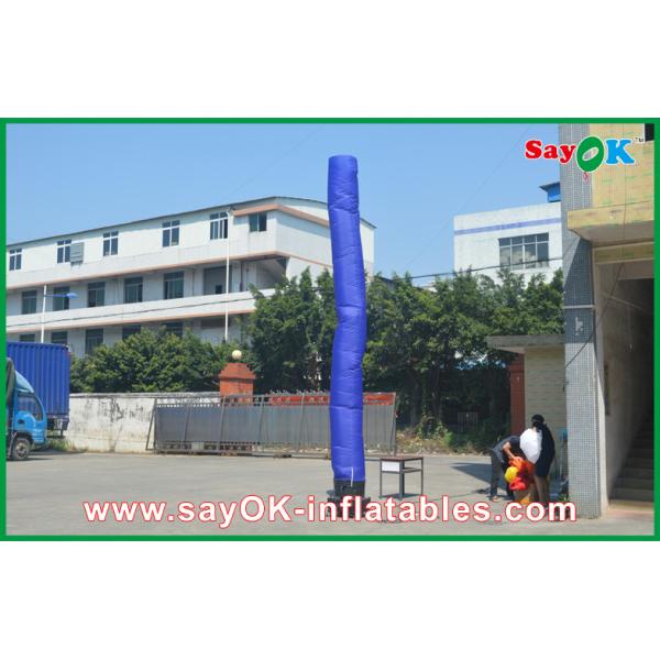 Sky Dancer Inflatable Blue Inflatable Guy Air Sky Dancer With Bottom Blower Wedding Use