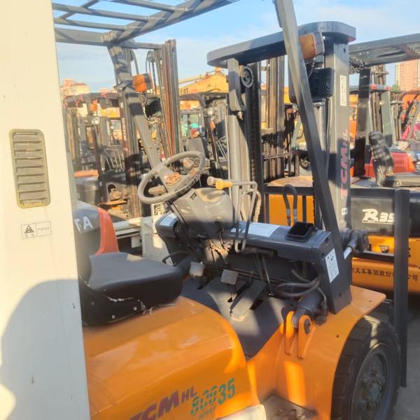Used Forklift TCM 35 Second Hand Construction Equipment And Machinery