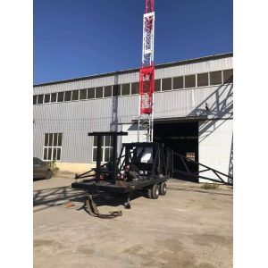 China Cells On Wheels Cow Tower , Rapid Deployment Towers Q345 wholesale