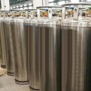 China 180 Liter Cryogenic Dewar Cylinder Welded Insulated Argon Bottle Liquid Oxygen wholesale