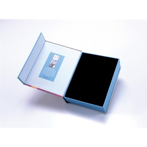 Magnetic Rigid Luxury Cosmetic Packaging Boxes With PVC Cover CMYK Offset Printing