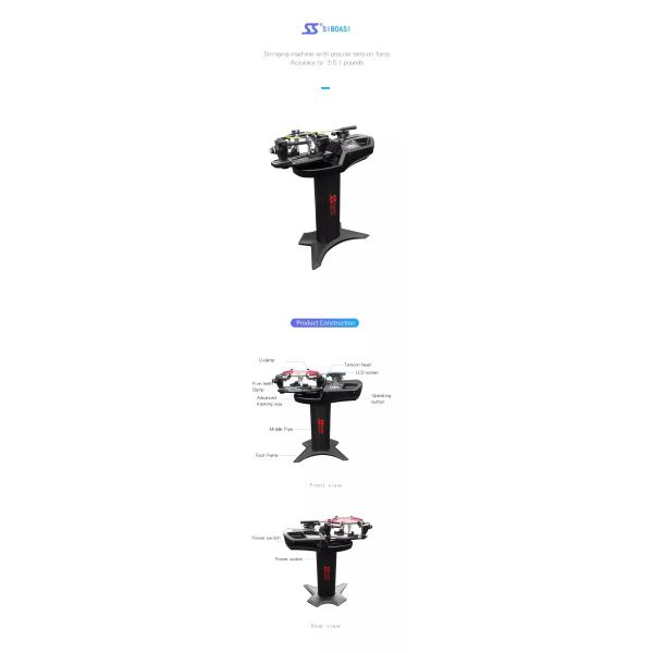 6 Point Tennis Racket Stringing Machine For Badminton And Tennis Racket