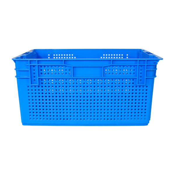 PP Moving Nestable Stackable Basket for Storing and Transporting Fresh Vegetables
