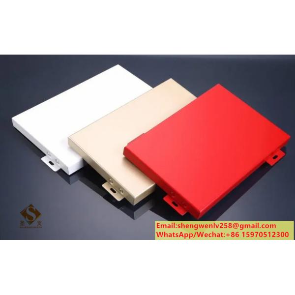 Fireproof Waterproof Soundproof Aluminum Solid Panel Cost-Effective Building Facade