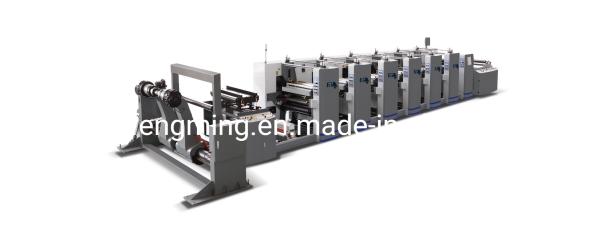 Quality High Speed Four-Color Flexography Printing Machine with Max. Printing Width of 1000mm for sale