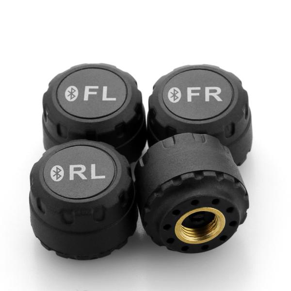 New Product BLUETOOTH IP6 Waterproof APP TPMS With External Sensors DIY installation for iPhone Android phones