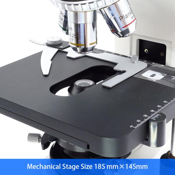Mechanical Trinocualr Laboratory Metal Microscope Double Layer LED OPTO-EDU A12.2602 400X