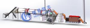 Semi Automatic Coconut Shells Nut Shells Carbonization Furnace