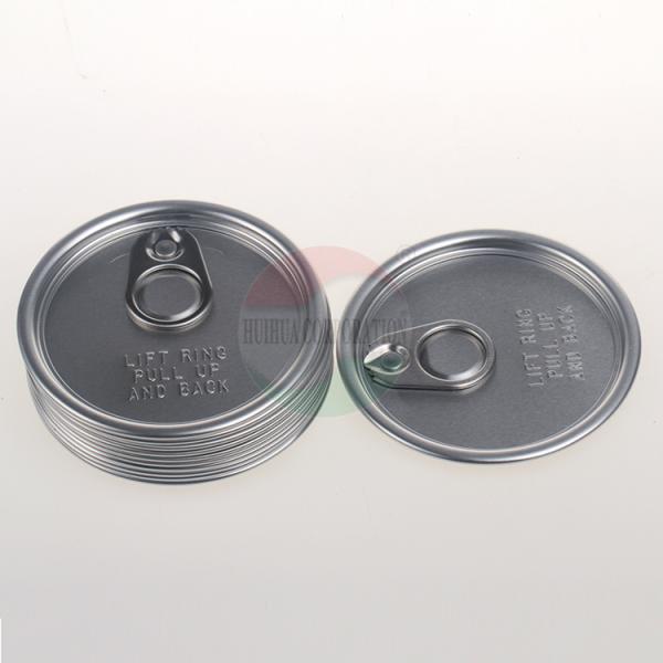 Aluminium EOE / Tinplate Easy Open Lid International Standard SGS
