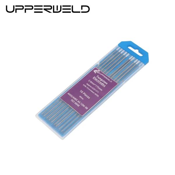 TIG Welding WZ8 Tungsten Electrodes 0.8% Zirconiated White 10-Pack 150/175mm Length