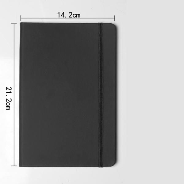Leather Cover Soft Business Office Hardcover Student Gift Notebook with UV Color Printing