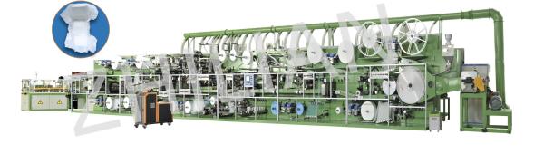 Quality Large Absorption Baby Diaper Machine Fully Automatic for sale