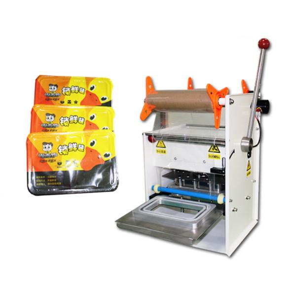 Plastic box sealing machine