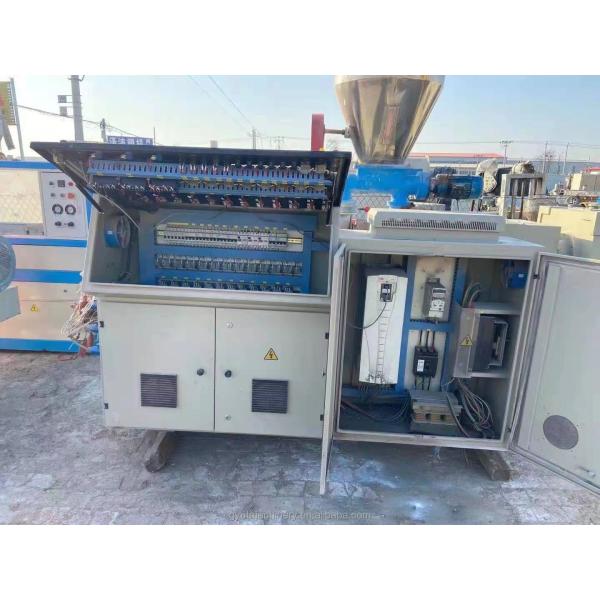Second Hand Counter-Rotating Conical Twin-Screw Extruder Complete Mold for Plastic Pipe